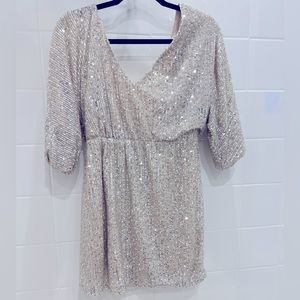 Sequins mini dress